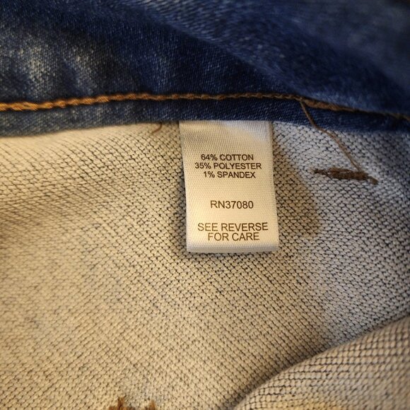 C ESTABLISHED 1946 DENIM CARGO PANTS JEANS SIZE 10 HI RISE SOFT POCKETS - Picture 7 of 11